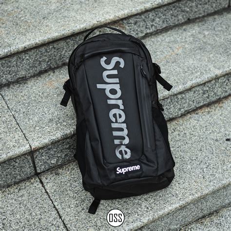 Supreme Backpack (SS21) Black .